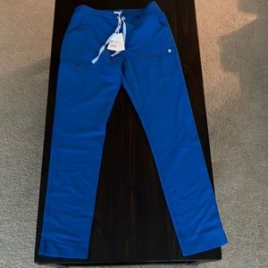 FIGS Women’s Yola Scrub Bottoms - Royal Blue - Sz M - Tall - NWT